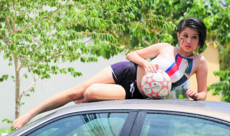 Mẫu OS với world cup