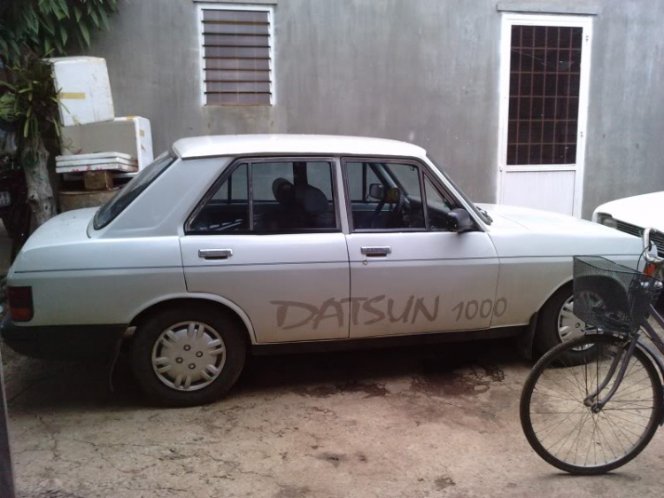 daklak cần bán datsun 1000-đời 1968 đồng sơn nội thất mới keng, đã gắn thêm lạnh