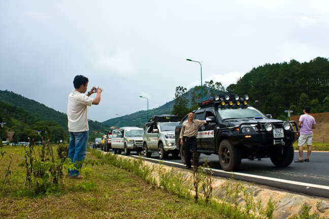 Ảnh hành trình off-road đầu mùa mưa 2010 tại thành phố Đà Lạt ngàn hoa!