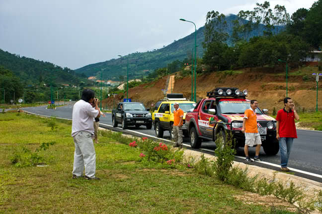 Ảnh hành trình off-road đầu mùa mưa 2010 tại thành phố Đà Lạt ngàn hoa!