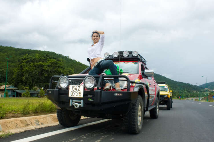 Ảnh hành trình off-road đầu mùa mưa 2010 tại thành phố Đà Lạt ngàn hoa!