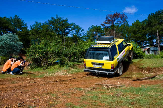 Ảnh hành trình off-road đầu mùa mưa 2010 tại thành phố Đà Lạt ngàn hoa!