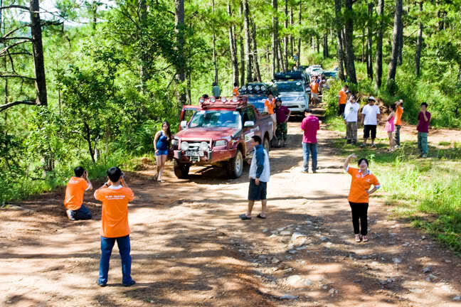 Ảnh hành trình off-road đầu mùa mưa 2010 tại thành phố Đà Lạt ngàn hoa!