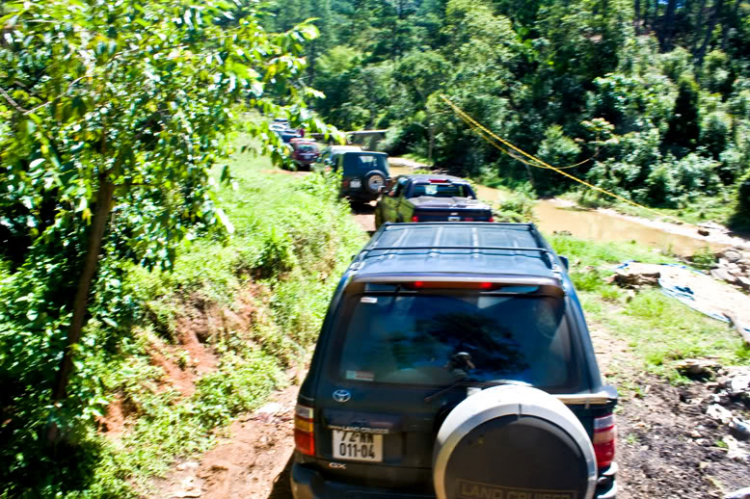 Ảnh hành trình off-road đầu mùa mưa 2010 tại thành phố Đà Lạt ngàn hoa!