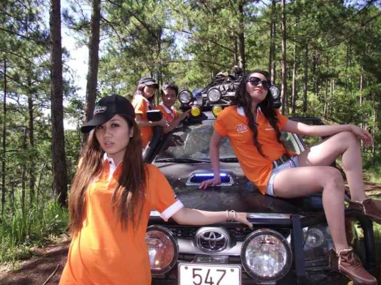 Ảnh hành trình off-road đầu mùa mưa 2010 tại thành phố Đà Lạt ngàn hoa!