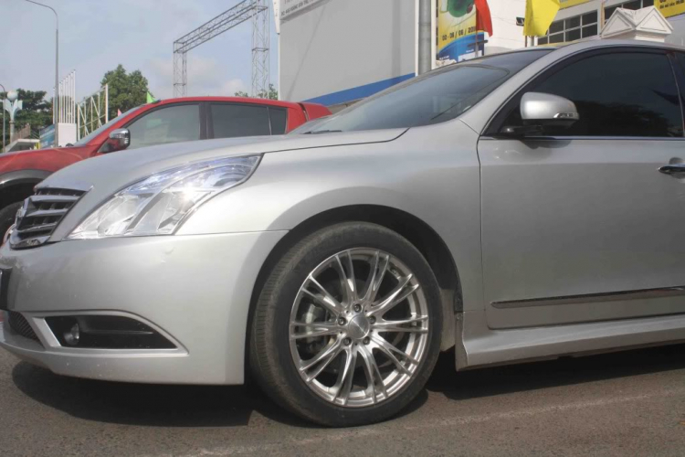 độ mâm Lenso Eurostyle 9 cho Nissan Teana