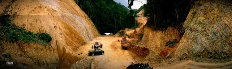 Off-Road đêm dưới lòng hồ thủy điện Đắc Nông!