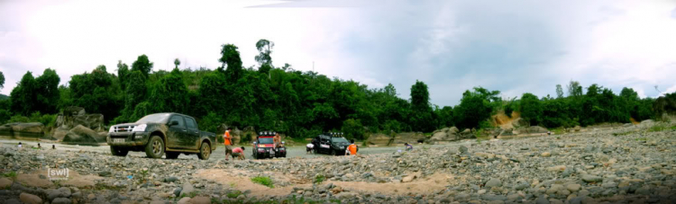 Off-Road đêm dưới lòng hồ thủy điện Đắc Nông!