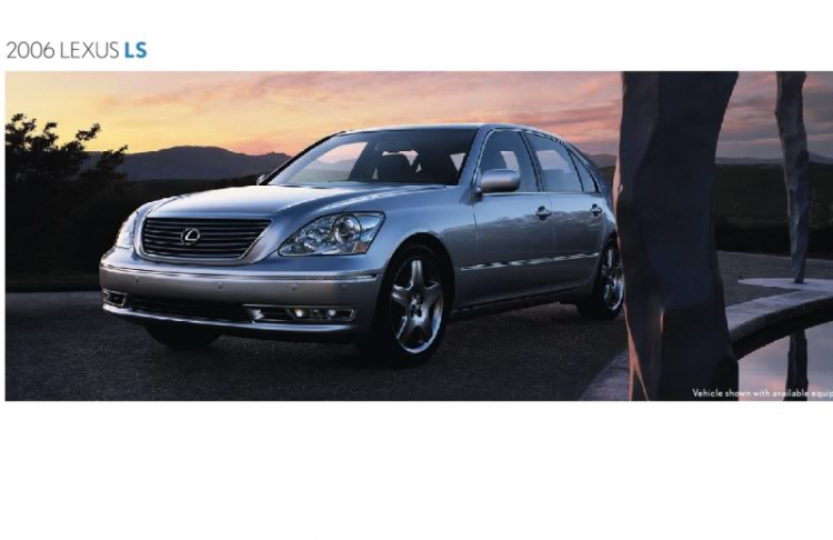 Lexus LS430, LS460/L, LS600h/L - Im Lặng Là Vàng Lexus LS430, LS460/L, LS600h/L - Im Lặng Là Vàng
