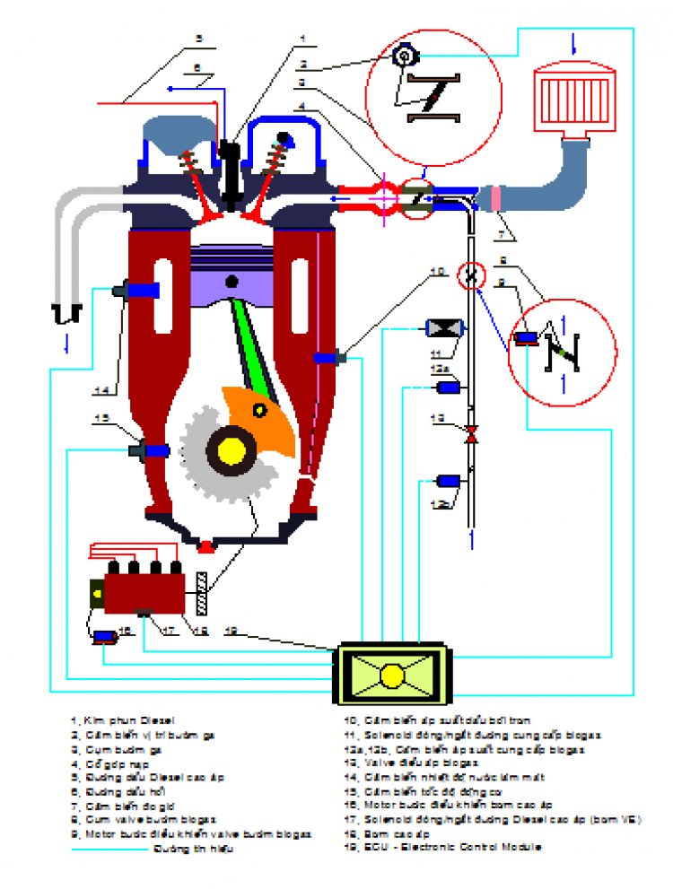 Em hỏi về công tắc áp suất nhớt (oil pressure switch)