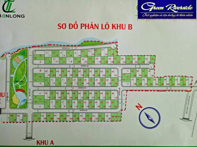 Bán đất nền KDC Green Riverside Phú Xuân Nhà Bè