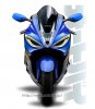 ''Thần gió'' Suzuki Hayabusa hoàn toàn mới lộ diện