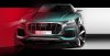 Audi Q8 2019 tiết lộ vẻ ngoài hầm hố trước thềm ra mắt