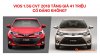 Toyota Vios 1.5G CVT 2018 tăng giá 41 triệu đồng liệu có đáng giá?