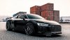 Audi R8 V10 Plus đẹp lạnh lùng với màu đen mờ Satin Black