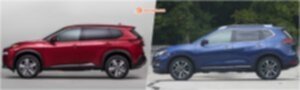 So sánh Nissan X-Trail thế hệ mới và cũ: Thay đổi toàn diện, thiết kế đầu xe theo xu hướng mới