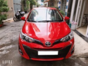 Toyota Vios 1.5G 2019 dòng full 7 túi khí màu đỏ ODO 38.000 Km