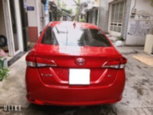 Toyota Vios 1.5G 2019 dòng full 7 túi khí màu đỏ ODO 38.000 Km