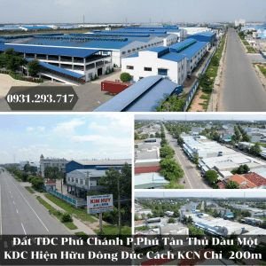 150m2 đất mặt tiền đường 16m tại Phường Phú Tân, Thủ Dầu Một