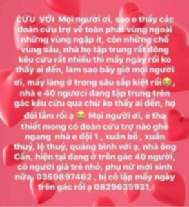 Chuyến đi cứu trợ miền Trung và "cứu trợ" đoàn cứu trợ.