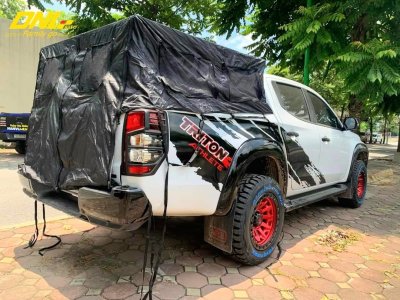 Nissan Navara nên độ nắp thùng nào để đi camping(cắm trại)?