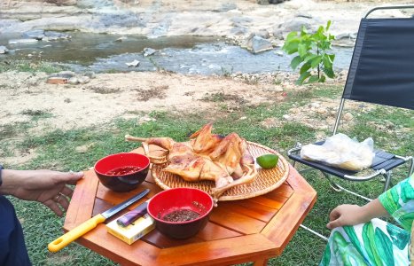 Lối vào bãi Camping Suối La Ngâu bằng xe ô tô có dễ đi?