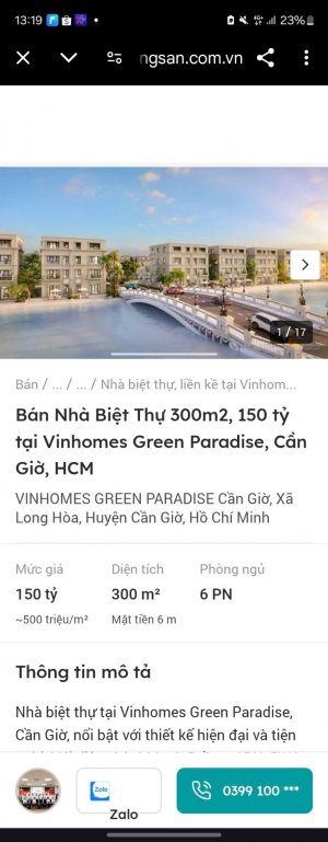 Cập nhật tình hình đất Huyện Cần Giờ