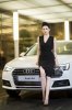 Á hậu Dương Tú Anh gợi cảm bên Audi A4