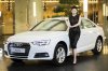Á hậu Dương Tú Anh gợi cảm bên Audi A4