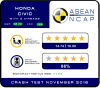 Honda Civic 2017 đạt chuẩn 5 sao ASEAN NCAP