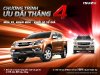 [QC] Isuzu tung khuyến mãi lớn tháng 04/2017 dành cho mu-X và D-MAX