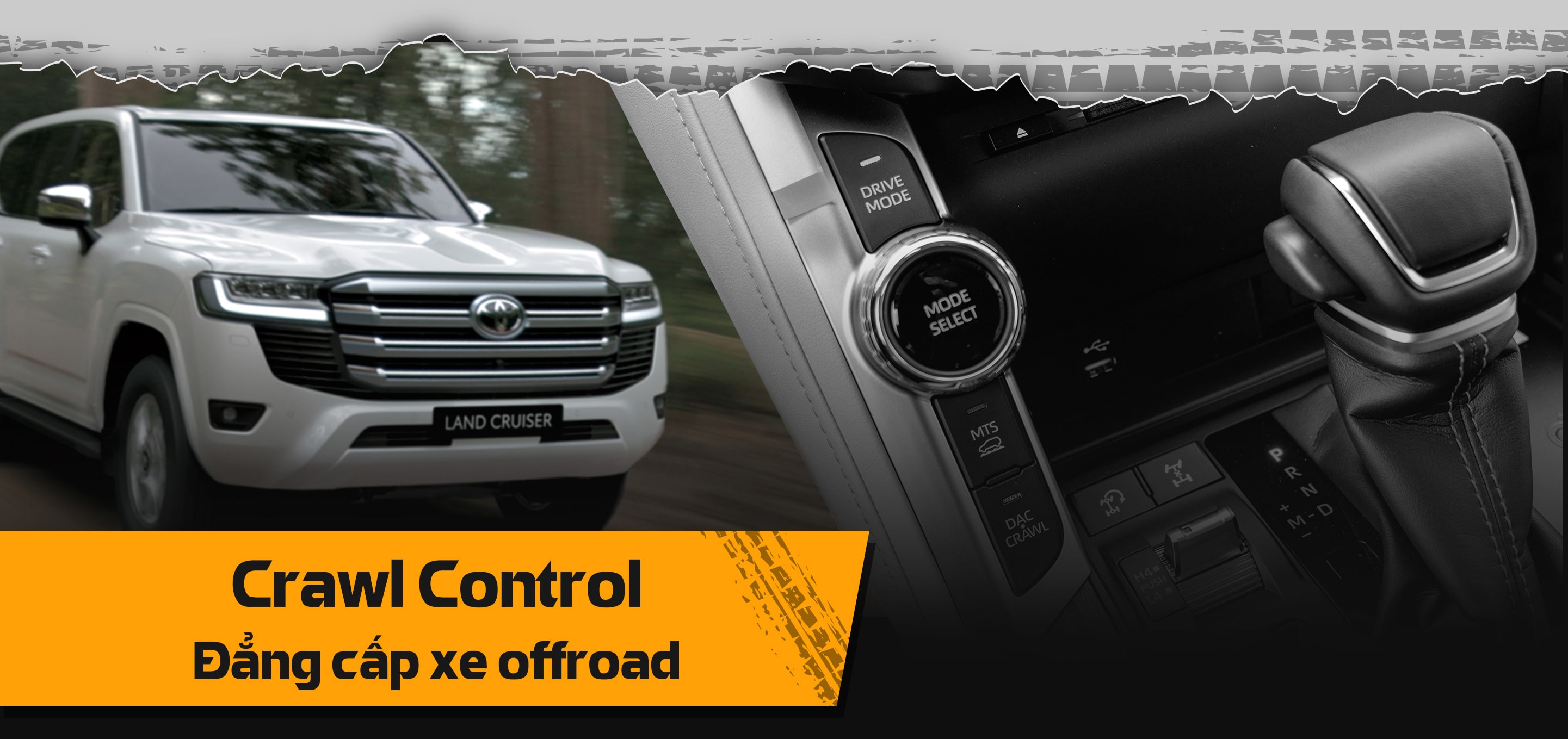 Crawl Control đẳng cấp xe offroad